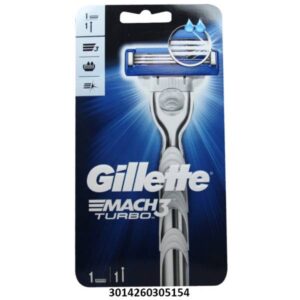 MAQUINA AFEITAR GILLETTE MACH-3 TURBO C/