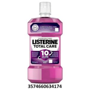 ENJUAGUE BUCAL LISTERINE 250 ML. TOTAL CARE C/ 6 UDS