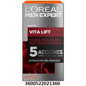 LOREAL MEN EXPERT VITA LIFT5 HIDRATANTEDIARIO 50 ML. C/ 6 UDS