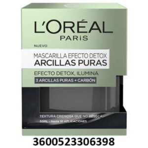 LOREAL W SKIN EXPERT MASCARILLA EXFOLI.ARCILLA NEGRA 50ML.C/6U***RCILLA NEGRA 50ML.C/6U***