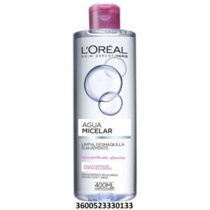 LOREAL W AGUA MICELAR PIEL SENSIBLE NORMAL A SECA 400 ML. C/ 6 UDAL A SECA 400 ML. C/ 6 UDAL A SECA 400 ML. C/ 6 UDAL A SECA 400 ML. C/ 6 UD