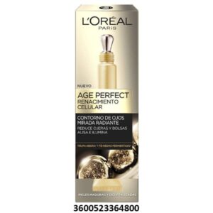 LOREAL W AGE PERFECT CONTORNO OJOS TRUFANEGRA& TE NEG 15ML.C/6***