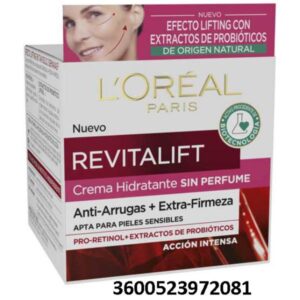 LOREAL W REVITALIFT CREMA EFECTO LIFTING EXTRAT.PROBIOTICOS C/ 6U