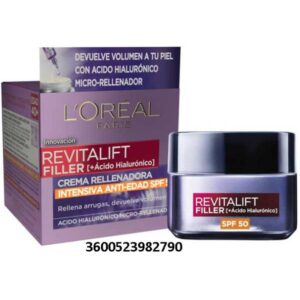 LOREAL W REVITALIFT CREMA RELLENADORA INTENS. ANTI-EDAD FP50 C/ 6