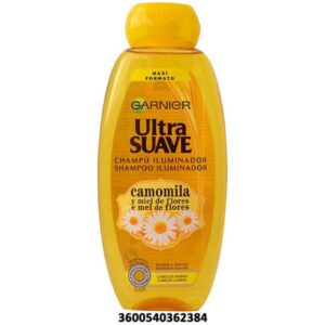 CHAMPU INF. ULTRASUAVE GARNIER CAMOMILAY MIEL DE FLOR 400ML C/12