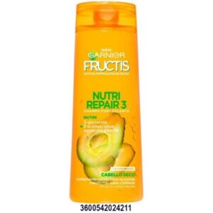 FRUCTIS CHAMPU 380 ML. NUTRI REPAIR3 C/6 UDS
