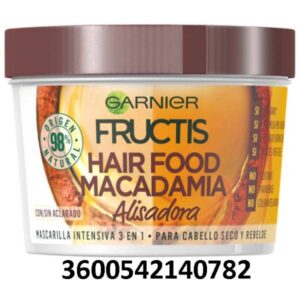 FRUCTIS MASCARILLA CAPILAR 390 ML. HAIRFOOD MACADAMIA C/ 6 UDS