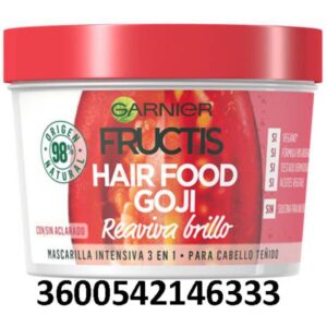 FRUCTIS MASCARILLA CAPILAR 390 ML. HAIRFOOD GOJI C/ 6 UDS
