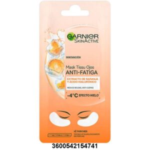 SKIN NAT.PURE ACTIVE MASCARILLA OJOS ANT  FAT  NARANJA 10UDS C/20