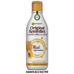 ORIGINAL MASCARILLA CAPILAR LECHE 250 ML. MIEL REPARADORA C/ 6UDS
