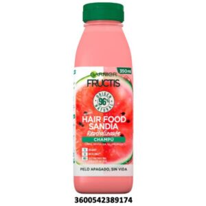 FRUCTIS CHAMPU CAPILAR 350 ML. HAIR FOOD SANDIA REVITALIZ. C/ 6 U