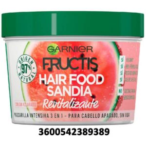 FRUCTIS MASCARILLA CAPILAR 390 ML. HAIRFOOD SANDIA C/ 6 UDS