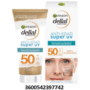 DELI.BRONC.FACIAL ANTI EDAD SUPER UV F50 50 ML C/ 6 UDS