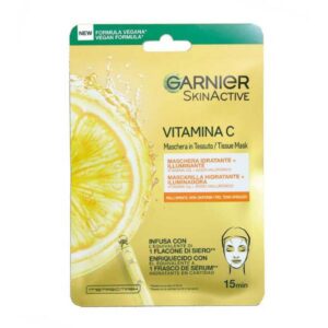 SKIN ACTIVE MASCARILLA HIDR.+ILUM VITAMINA C C/6 UDS