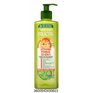 FRUCTIS CREMA GEL SIN ACLARADO VITAMINAFORCE 10-1 400 ML. C/ 6 U