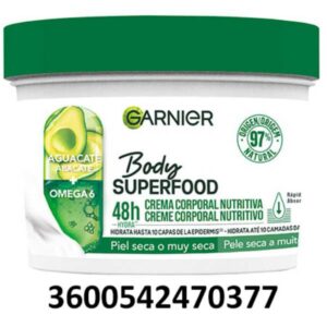 FRUCTIS BODY MILK 380 ML. BODY SUPERFOOD AGUACATE+OMEGA6 C/ 12 UD