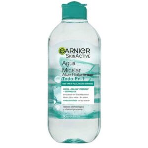 SKIN ACTIVE AGUA MICELAR ALOE HIALURONICO 400 ML C/ 6 UDS