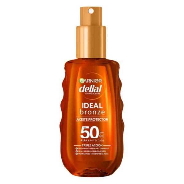 DELI.BRONC.ACEITE IDEAL BRONZE SPRAY F-50 150 ML C/ 6 UDS