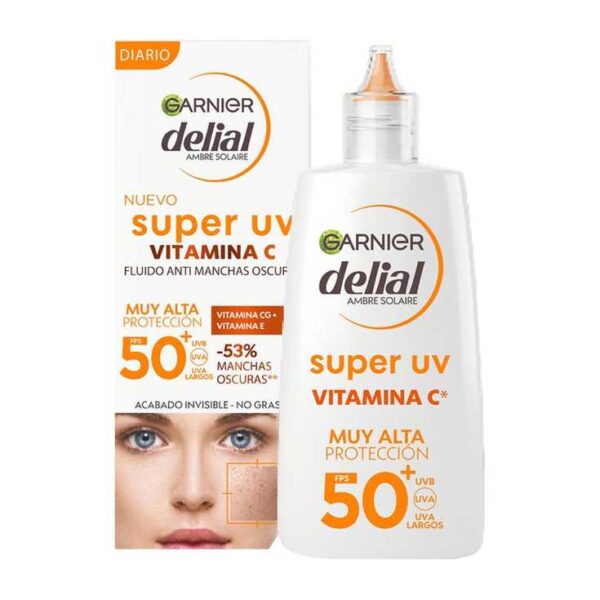 DELI.BRONC.GEL FACIAL SUPER UV VITAMINAC F50+ 40 ML C/ 6 UDS