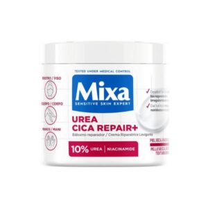 MIXA CREMA UREA CICA REPAIR+ PIEL SECA E IRREGULAR 400 ML C/ 6U