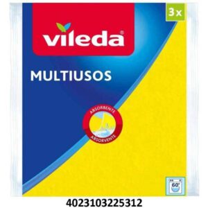 VILEDA BAYETA MULTIUSOS ABSORBENTE 3 UDS C/24 UDS