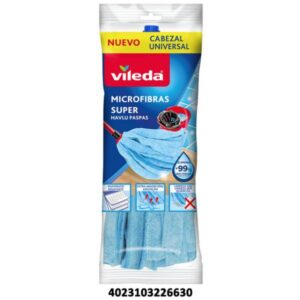 VILEDA FREGONA MICROFIBRA SUPER HAVLU PASPAS C/ 12 UDS