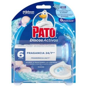 PATO WC DISCOS ACTIVOS MARINO 6 DISCOS C/ 10 UDS