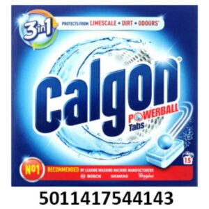 LIMPIADOR CALGON PASTILLA LAVADORA 3EN115 UDS C/ 7 UDS