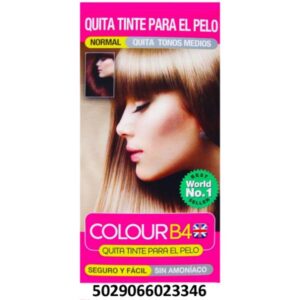 QUITA TINTE CAPILAR COLOURB4 NORMAL C/ 3 UDS UDS UDS UDS UDS UDS