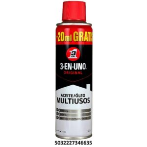 ACEITE 3 EN 1 MULTIUSOS SPRAY 200 ML.+ 20 ML. C/ 12 UDS0 ML. C/ 12 UDS