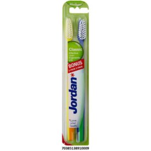 CEPILLO DENTAL JORDAN CLASSIC MEDIO 2X1C/ 12 UDSC/ 12 UDS