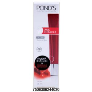 CREMA POND'S 15 ML. CONTORNO OJOS AGE MIRACLE C/ 6 UDS