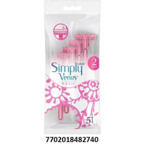 MAQUINA AFEITAR GILLETTE DESEC. VENUS WOMAN SIMPLY 5UDS C/24UD EX
