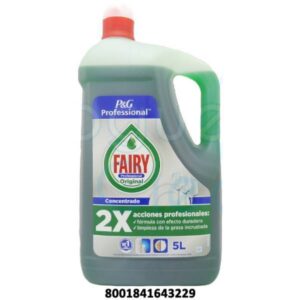 LAVAVAJILLAS FAIRY 5000 ML. VERDE PROFESIONAL C/ 2 UDS ESP