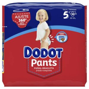 PAÑAL DODOT PANTS 12-17 KG 30 UDS T-5 C/ 3 UDS