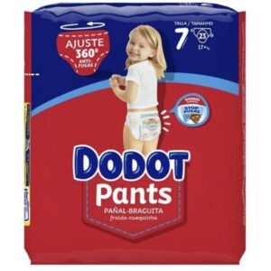 PAÑAL DODOT PANTS 17+ KG 23 UDS T-7 C/  4 UDS
