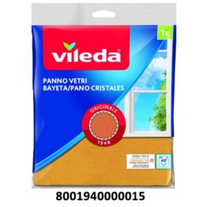 VILEDA BAYETA CRISTALES ORIGINAL 1UD PAQ/12 UDS C/ 30 UDS