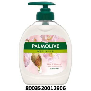 PALMOLIVE JABON DOSIF.300 ML LECHE Y ALMENDRA C/ 12 UDS