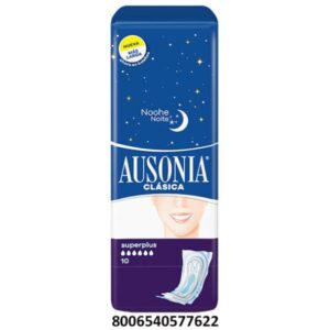 COMPRESAS AUSONIA NOCHE CLASICA SUERPLUS 9 UDS C/ 8 UDS