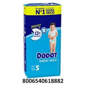 PAÑAL DODOT ETAPAS 11-16 KG 54 UDS T-5 C/ 2 UDS