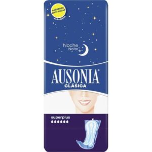 COMPRESAS AUSONIA NOCHE CLASICA SUERPLUS9 UDS C/ 10 UDS