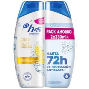CHAMPU H&S 230 ML. CITRUS FRESH DUPLO C/ 3 UDS ESP