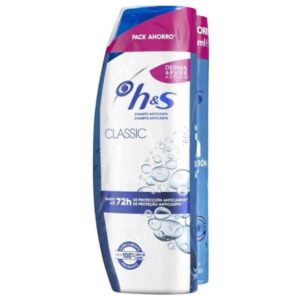 CHAMPU H&S 400 ML. CLASSIC DUPLO C/ 6 UD ESP