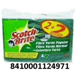 SCOTCH-BRITE FIBRA VERDE POPULAR 2+2 GRATIS C/ 12 UDSTIS C/ 12 UDS