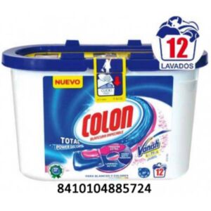 DETER.COLON CAPSULAS GEL VANISH 12 UDS C/ 6 UDS