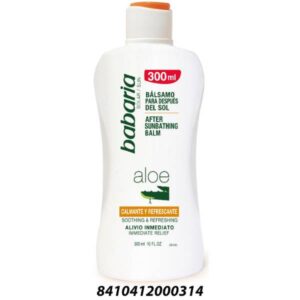 BABARIA BRONC.AFTER SUN ALOE VERA 300 MLC/ 6 UDS