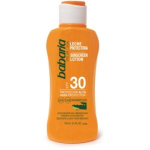 BABARIA BRONC.LECHE FP-30 ALOE VERA 100 ML. C/ 6 UDS