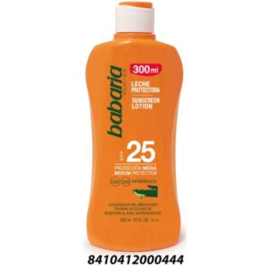 BABARIA BRONC.LECHE FP-25 ALOE VERA 300