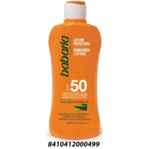 BABARIA BRONC.LECHE FP-50 ALOE VERA 200ML. C/ 6 UDS