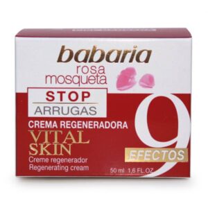 BABARIA CREMA FACIAL REGENER. VITAL SKINROSA MOSQ. 50 ML.C/ 6 UDS